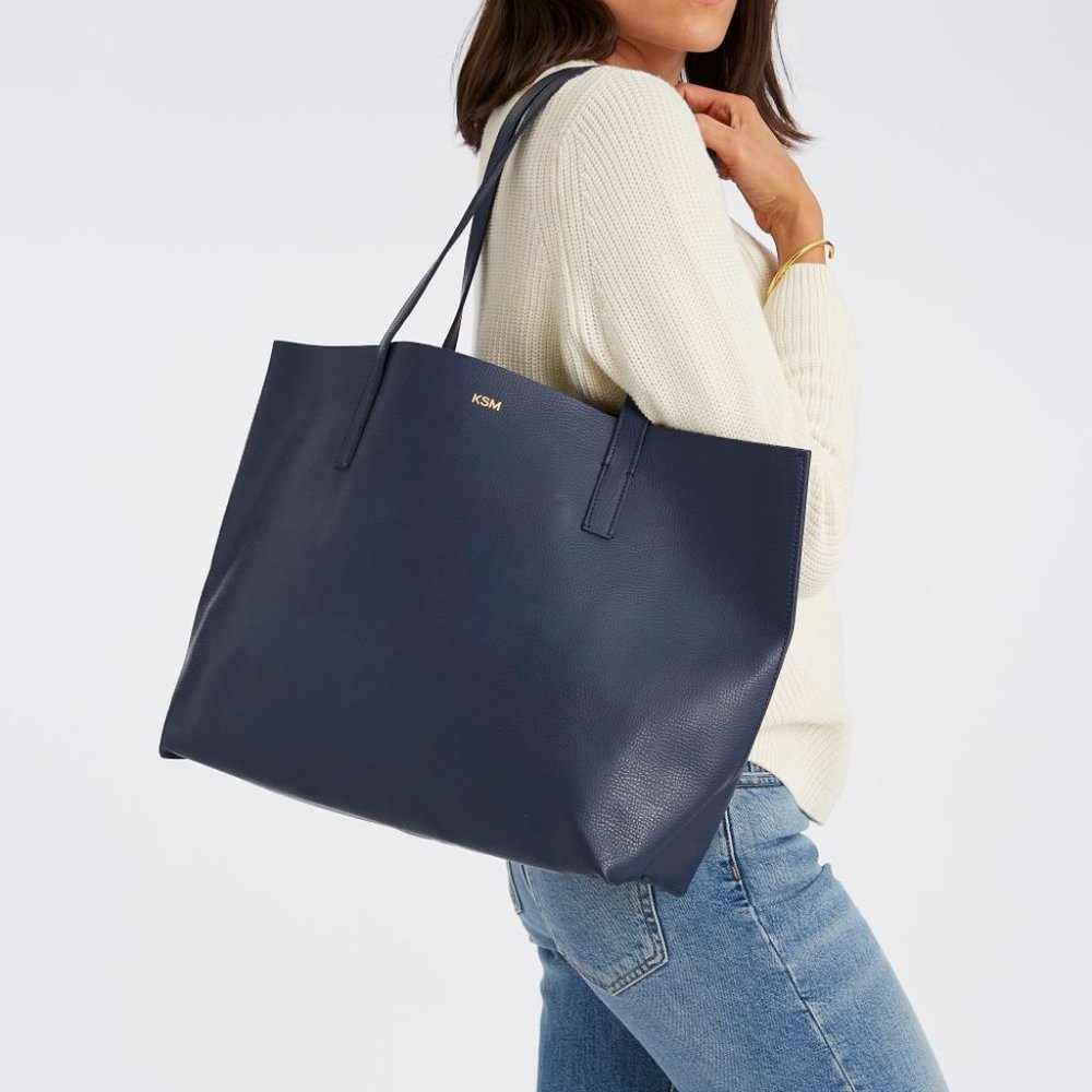 Mark & Graham Everyday Italian Leather Tote NWOT